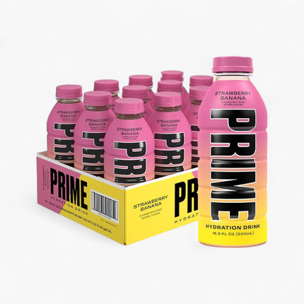 Prime Hydration Strawberry Banana 12/16 Oz