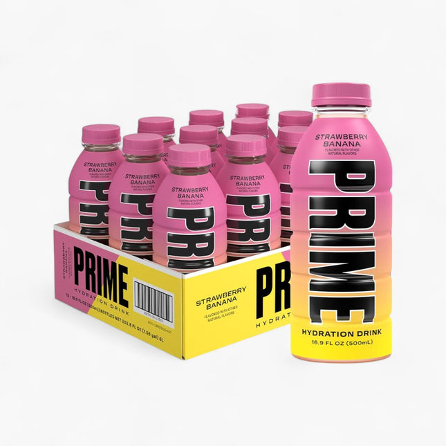 Prime Hydration Strawberry Banana 12/16 Oz