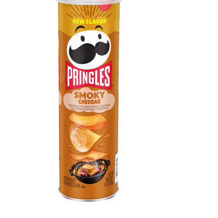 PRINGLES SMOKY CHEDDAR 5.5OZ/14CT