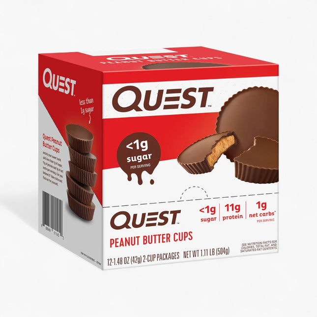 QUEST PB CUPS 4P PEANUT BUTTER CUPS 2 CUP PACKAGES