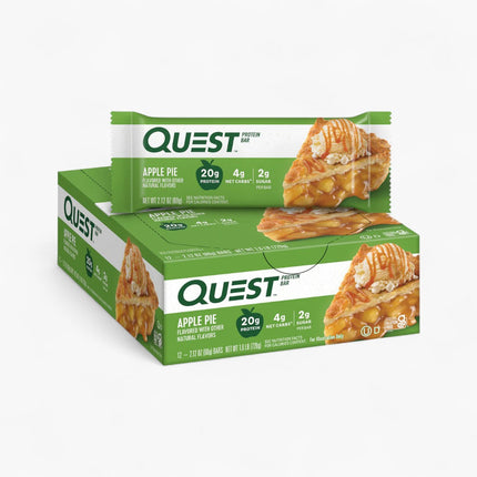 QUEST PROTEIN BARS 12/60G APPLE PIE
