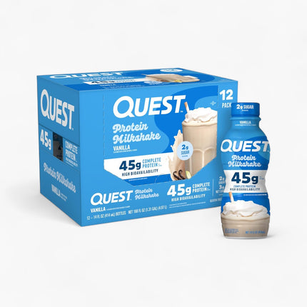 QUEST PROTEIN RTD 12/14OZ VANILLA 45G