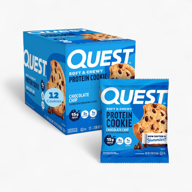 QUEST PROT COOKIE 12/2O CHOCOLATE CHIP