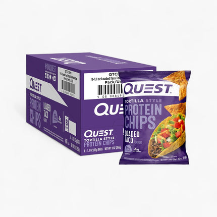 QUEST TORT CHIP 12/4OZ LOADED TACO