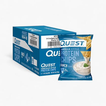 QUEST TORT CHIP 8/1.1OZ RANCH
