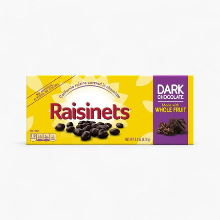 Raisinet Dark Chocolate Consession Box 15/3.1Oz