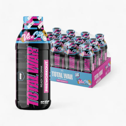REDCON1 TOTAL WAR PREWORKOUT DRINK 12/12OZ VICE CITY