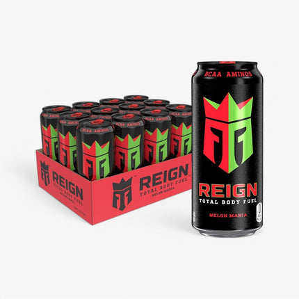 Reign Melon Mania 12/ 16 Oz Brwn Tray