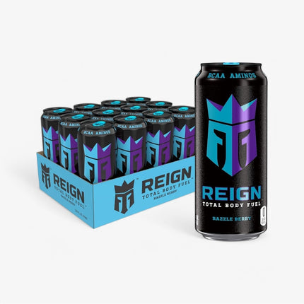 Reign Razzle Berry 12/ 16 Oz Brwn Tray
