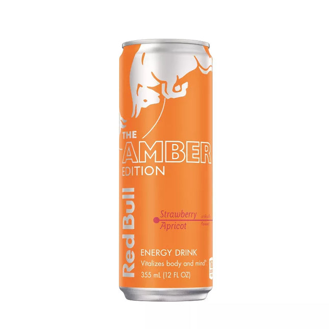 Red Bull Amber Energy Drink – 24 Pack × 12 oz Cans