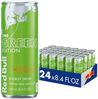 Red Bull Green Energy Drink – 24 Pack × 8 oz Cans