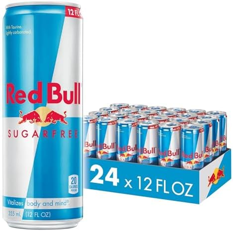 Red Bull Original Sugar Free Energy Drink – 24 Pack × 12 oz Cans