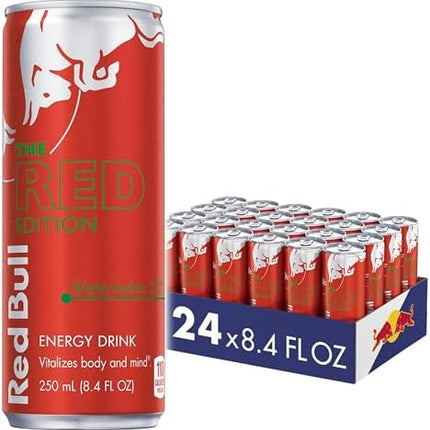 Red Bull Red Energy Drink – 24 Pack × 8 oz Cans
