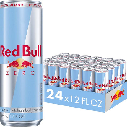 Red Bull Zero Energy Drink – 24 Pack × 12 oz Cans