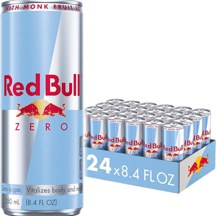 Red Bull Zero Energy Drink – 24 Pack × 8 oz Cans