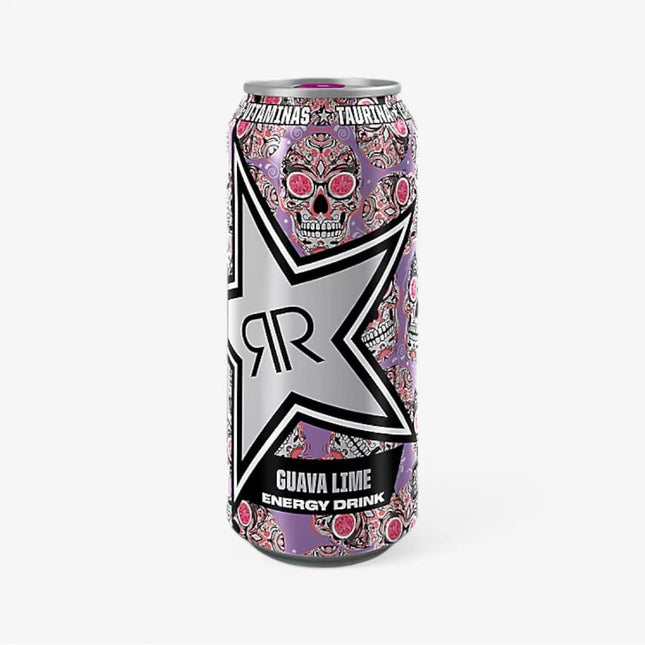 Rockstar Energy Drink Guava Lime 16 Oz X 12