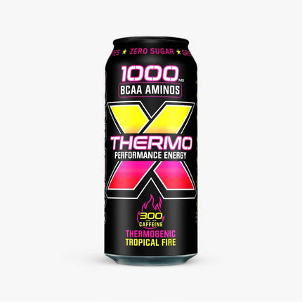 ROCKSTAR ENERGY DRINK THERMO TROPICAL FIRE 16 OZ X 12