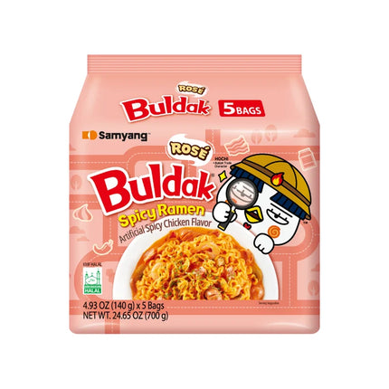 Samyang Spicy Chicken Ramen Rose 5PK/140g