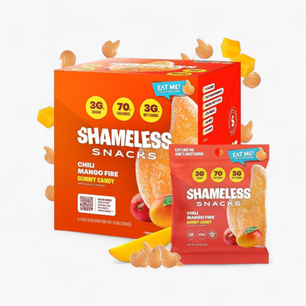 SHAMELESS GUMMY SNACK 6/1.8OZ CHILI MANGO FIRE