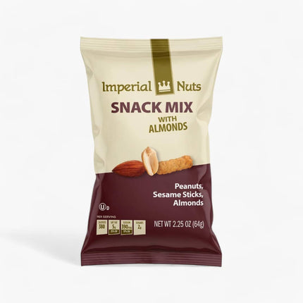 Snack Mix With Almonds 18/2.25Oz
