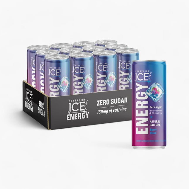 Sparkling Ice Energy Berry Blast 12/12 Oz