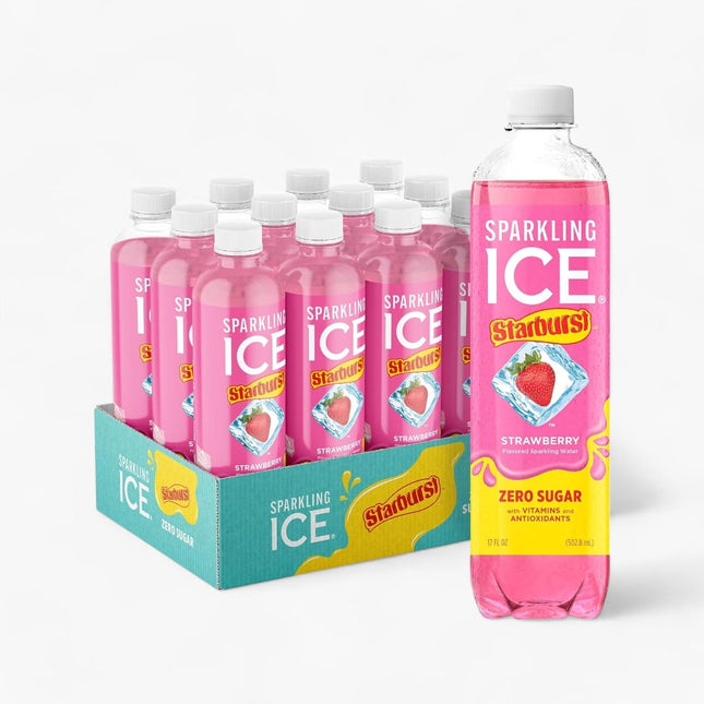 Sparkling Ice Strawberry Burst 12/17 Oz