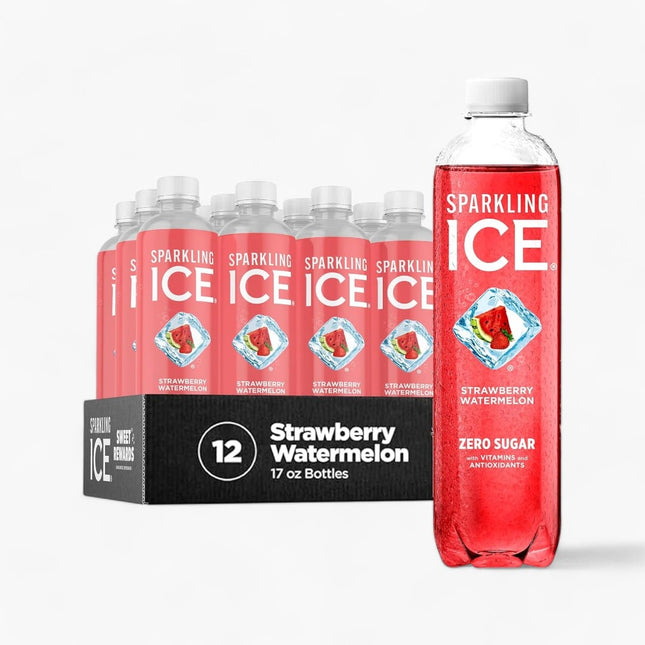 Sparkling Ice Strawberry Watermelon 12/17 Oz