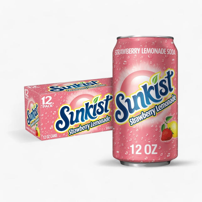 Sunkist Strawberry Lemonade 2/12/12Oz