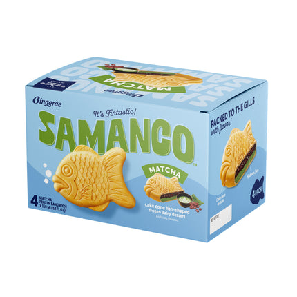 Samanco Ice Cream Green Tea Matcha 4PK - 6/20.4OZ