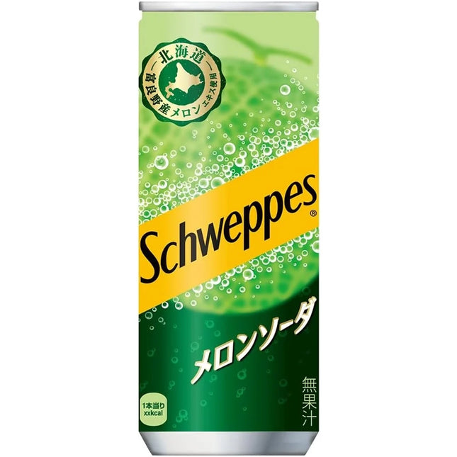 Schweppes Melon Soda Can 30/250ml (Japan)