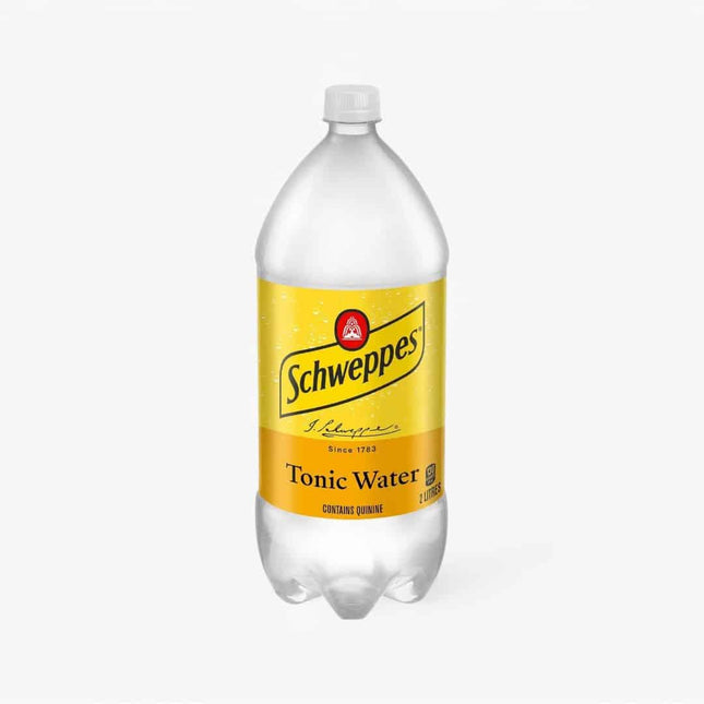 Schwepps Plastic Tonic Water 8 X 2 Liter