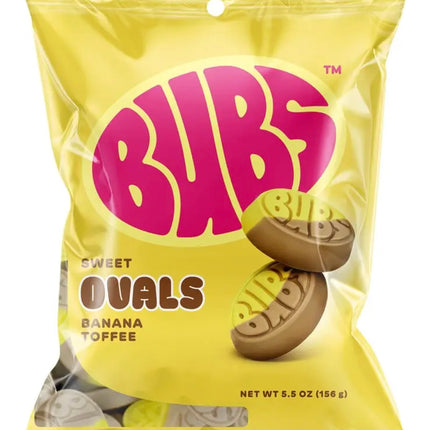 BUBS SWEET OVALS BANANA TOFFEE 8/5.5OZ