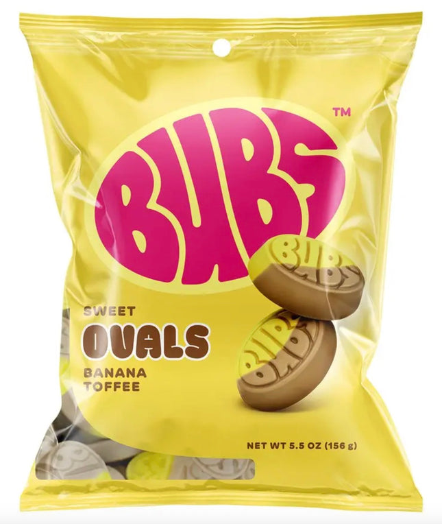 BUBS SWEET OVALS BANANA TOFFEE 8/5.5OZ