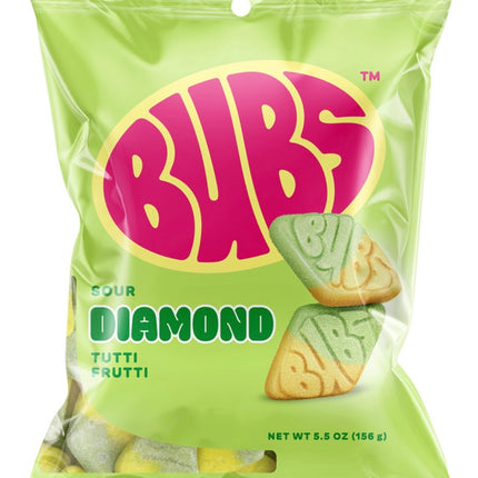 BUBS SOUR DIAMOND TUTTI FRUTTI 8/5.5OZ