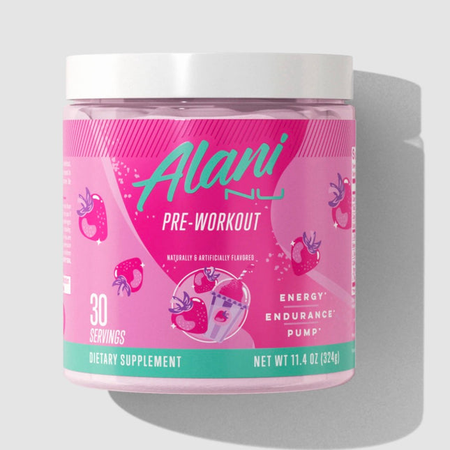 ALANI NU PREWORKOUT PINK SLUSH POWDER - 30SRV