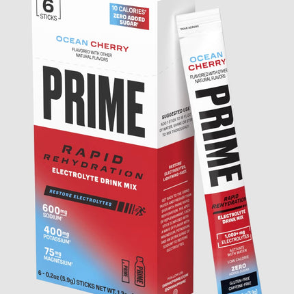 PRIME RAPID HYDRATION STICKS - 6 PK