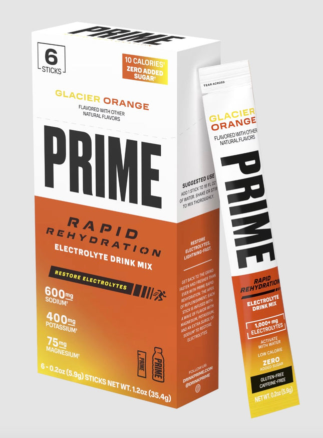 PRIME RAPID HYDRATION STICKS - 6 PK