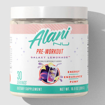 ALANI NU PREWORKOUT GALAXY LEMONADE POWDER - 30SRV