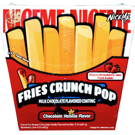 NiceMe French Fries Ice Cream 8/3PKS/70g