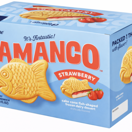 Samanco Ice Cream Strawberry 4PK - 6/20.4OZ