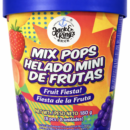 Jack & Kings Mix Pops Ice Cream 12/180g
