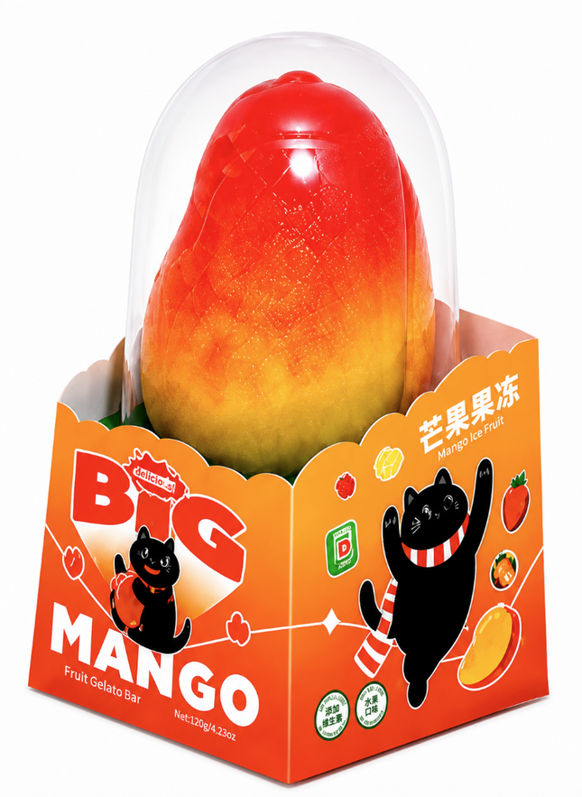 Popi Cat Mango Ice Cream 24PK