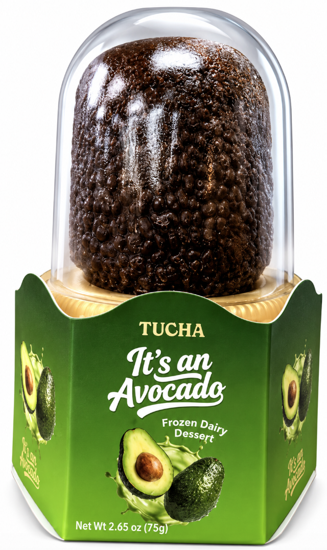 Tu-Cha Avocado Ice Cream 24PK - 75g