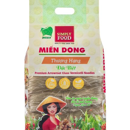 Simply Food Premium Arrowroot Glass Vermicelli NDL 20PK/50g