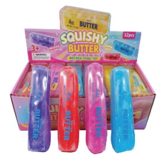 Slushy Butter Squishy - 12 PK
