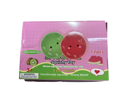 Slushy Smoothie Fruits Squishy - 12 Pack