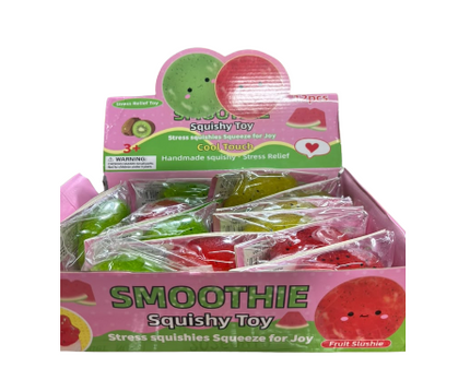 Slushy Smoothie Fruits Squishy - 12 Pack