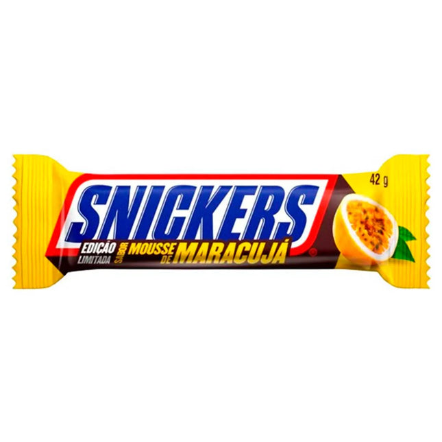 Snickers Mousse de Maracuja (Passion Fruit) 20/42g (BRAZIL)