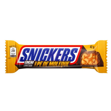 Snickers Pé de Moleque (Peanut Brittle) 20/42g (BRAZIL)