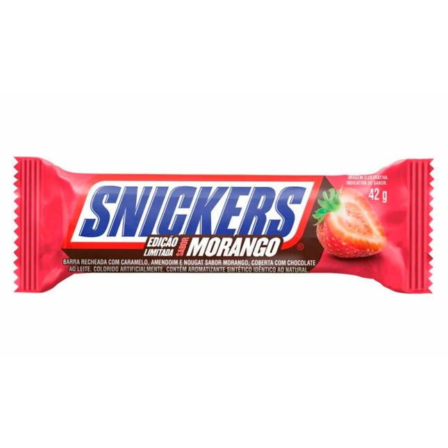Snickers Strawberry (Morango) 20/42g (BRAZIL)